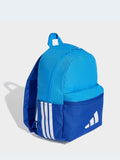 adidas Light Blue 3 Bar Kids Backpack