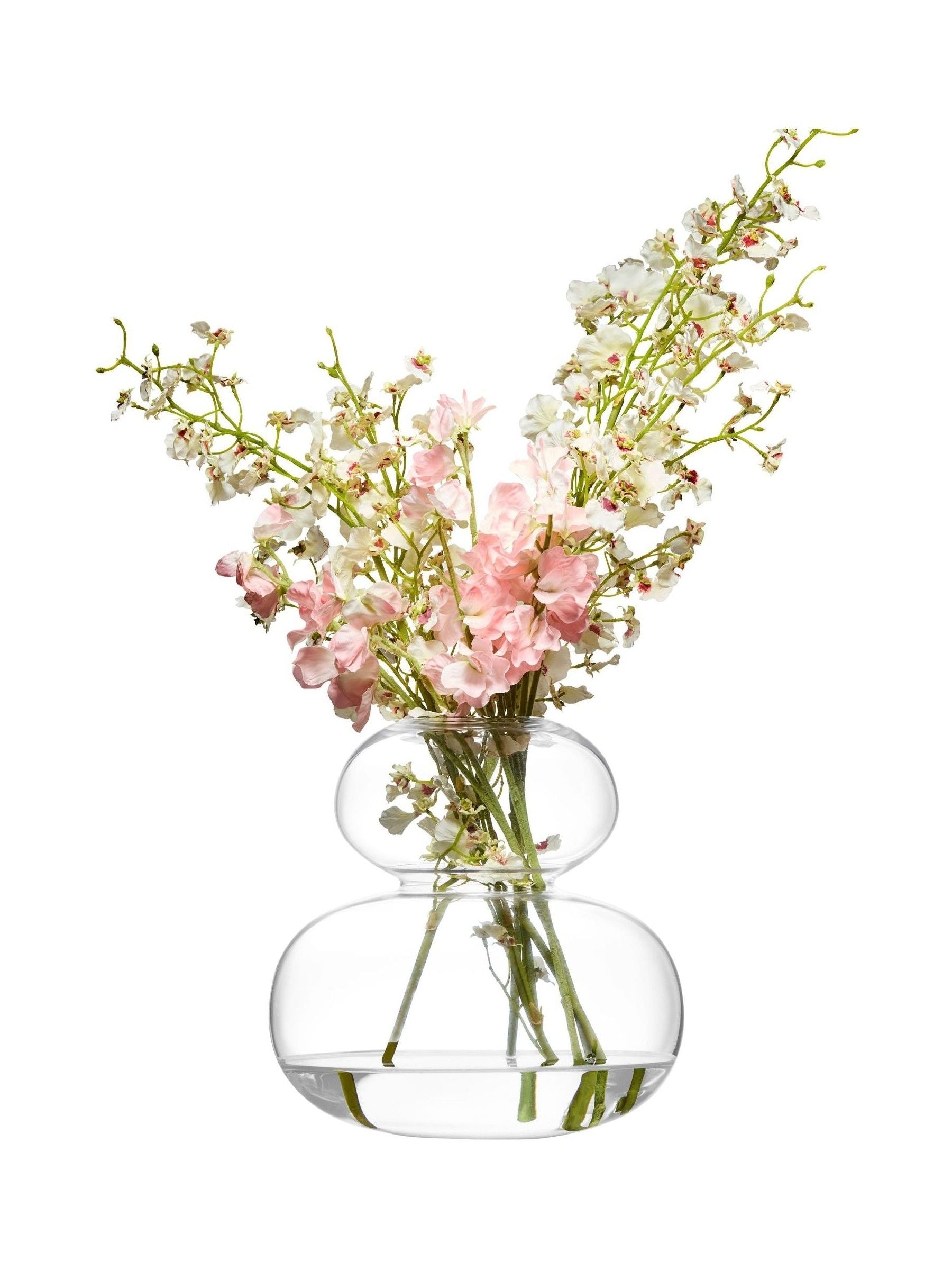 Anton Studio Designs Clear Eclipse glass vase Size ONE - British product