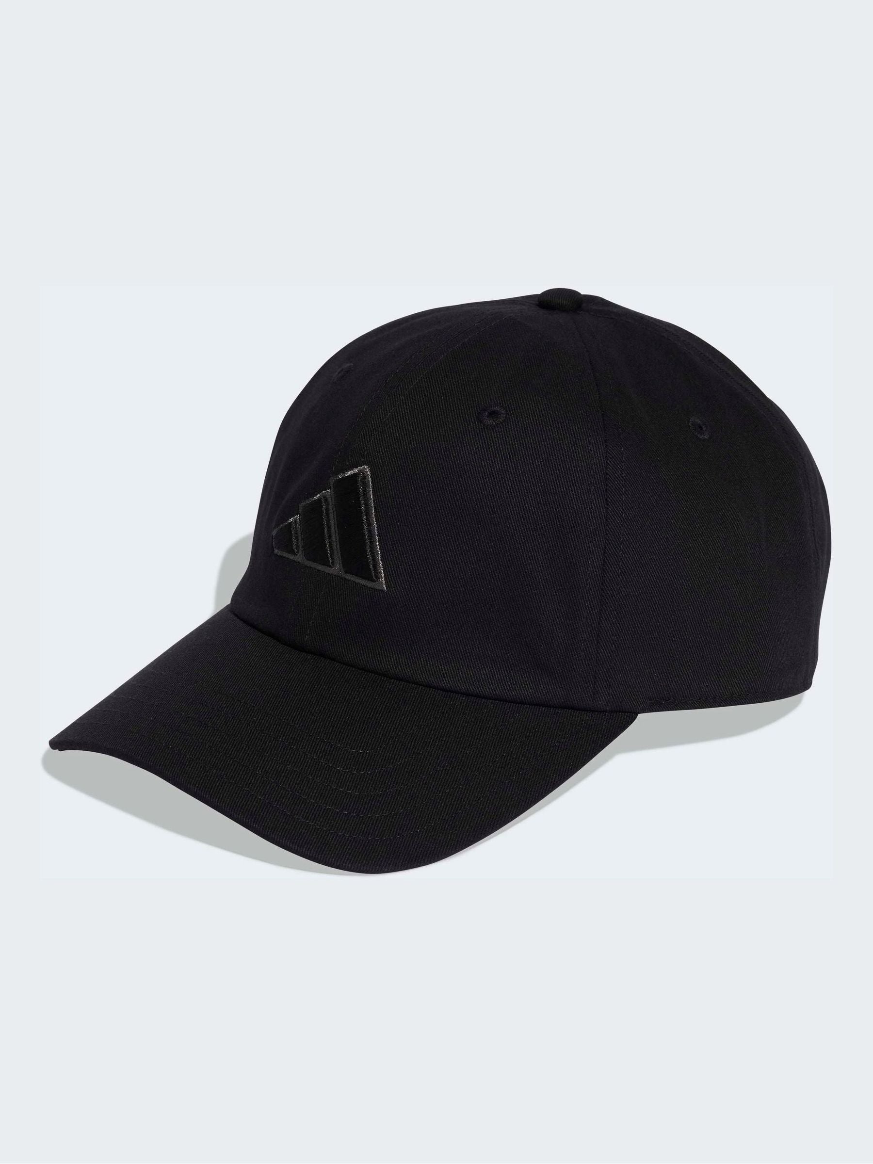 Adidas black tonal logo dad cap, UK version