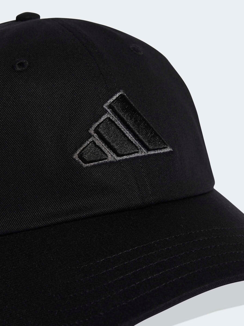 Adidas black tonal logo dad cap, UK version