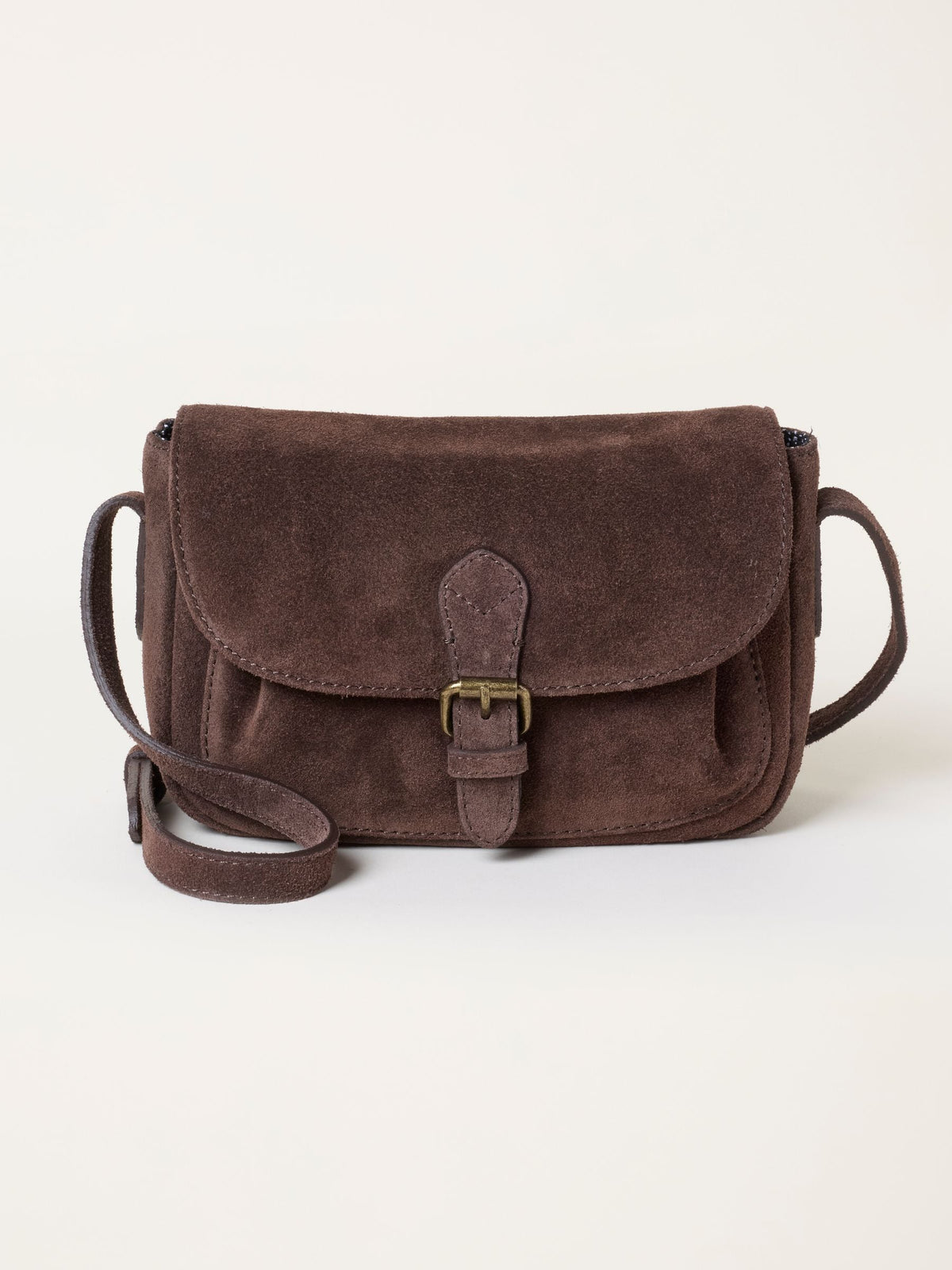 FatFace Pixie chocolate brown cross-body bag (British brand)