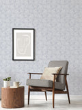 Laurence Llewelyn-Bowen wallpaper Blue Rambleicious floral print 10m roll - British product