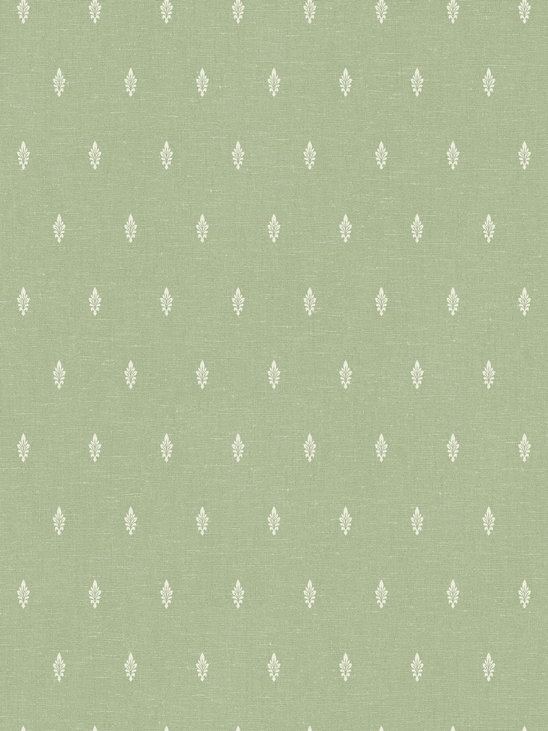 Galerie green French country motif wallpaper 10m roll, UK version