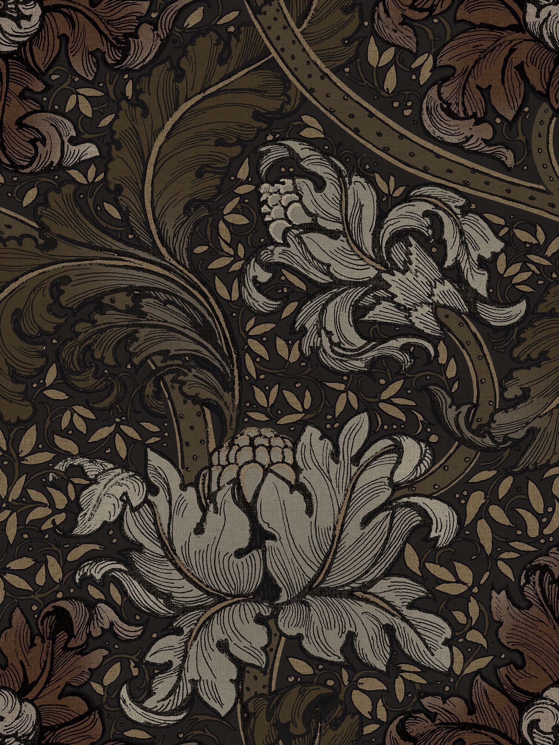 Laurence Llewelyn-Bowen Morris Major floral print wallpaper 10m, imported from the UK