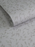 Laurence Llewelyn-Bowen wallpaper Tit Willow silver grey 10m (British brand)