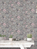 Galerie Pink Sommarang floral wallpaper 10m roll (British brand)