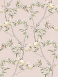 Galerie Pink Spring Blossom Chinoiserie 10M Wallpaper
