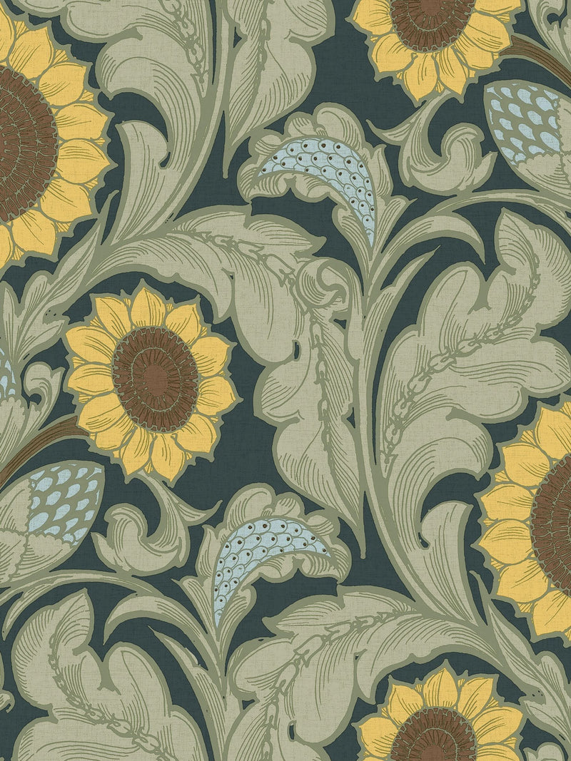 Laurence Llewelyn-Bowen yellow Sunnyside Up wallpaper 10m - British product
