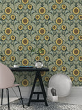 Laurence Llewelyn-Bowen yellow Sunnyside Up wallpaper 10m - British product