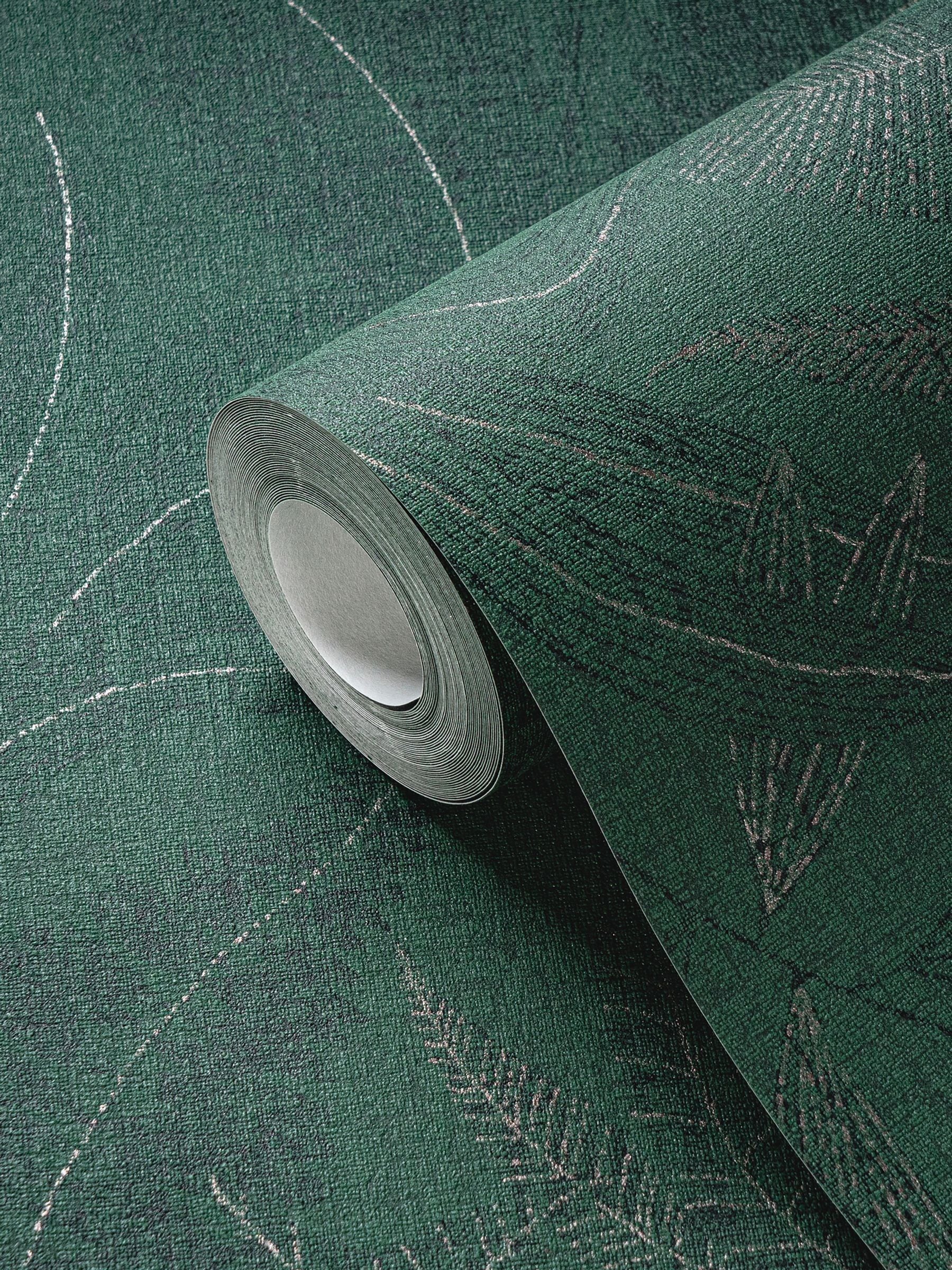 Galerie Green Welcome Home Tree Leaf wallpaper 10m - British product