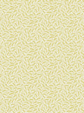 Galerie yellow French country leaf wallpaper 10m (British brand)