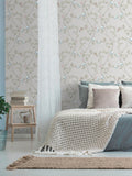 Galerie White Spring Blossom Chinoiserie 10M Wallpaper