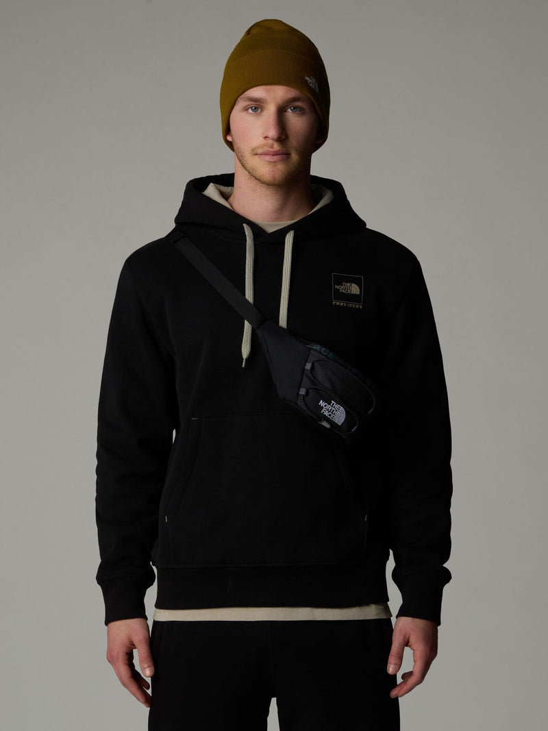 The North Face Jester lumbar cross-body bag black 28cm (British brand)