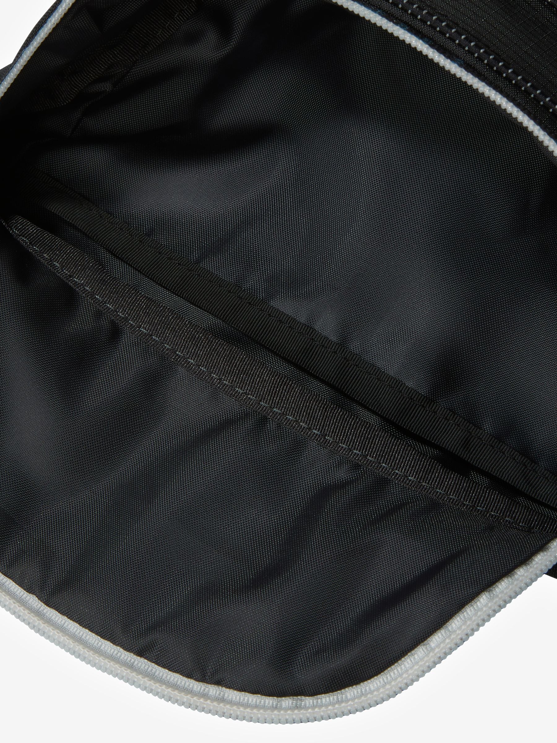 The North Face Jester lumbar cross-body bag black 28cm (British brand)