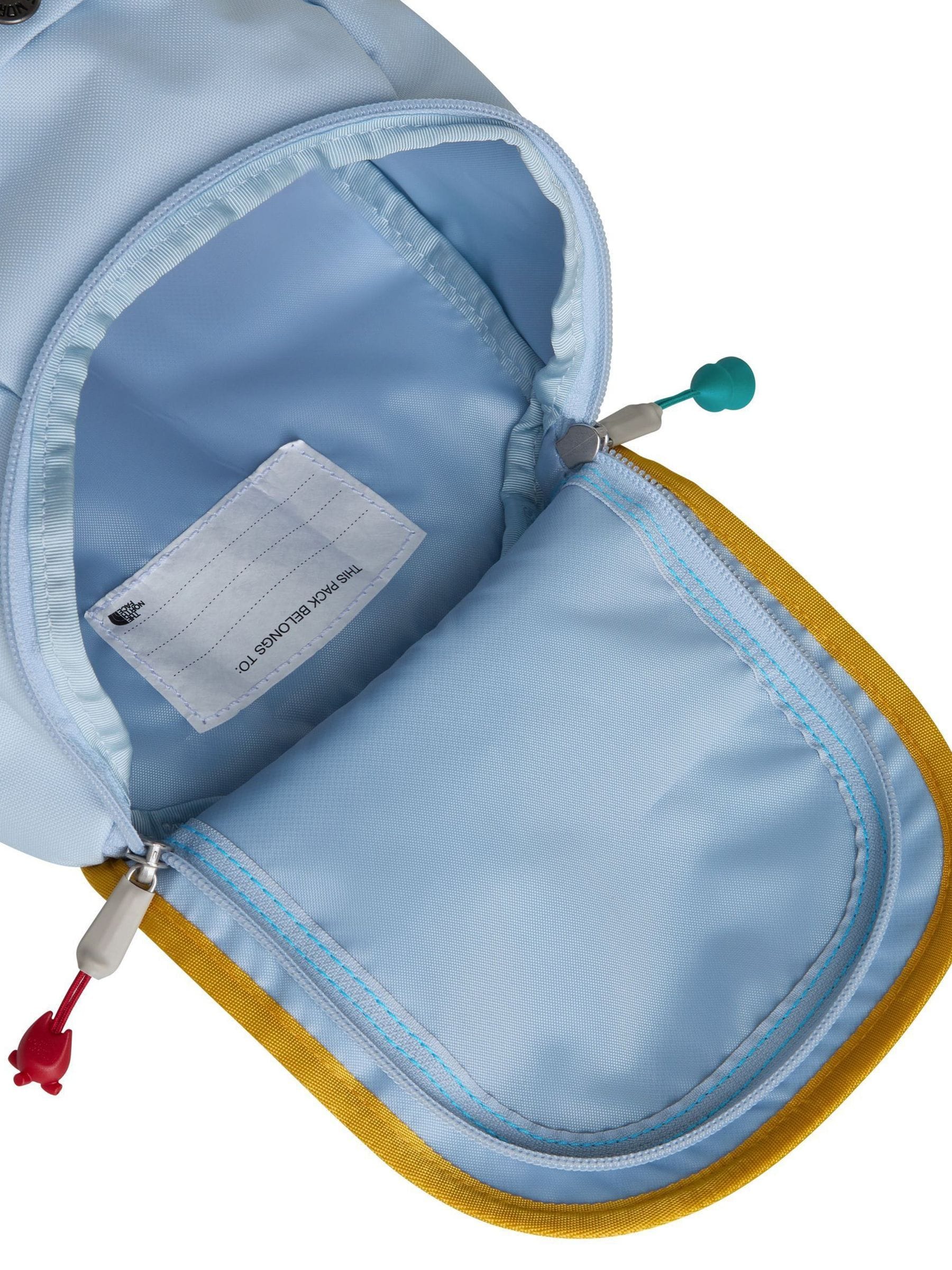 The North Face youth backpack sky blue 10 litres (British brand)