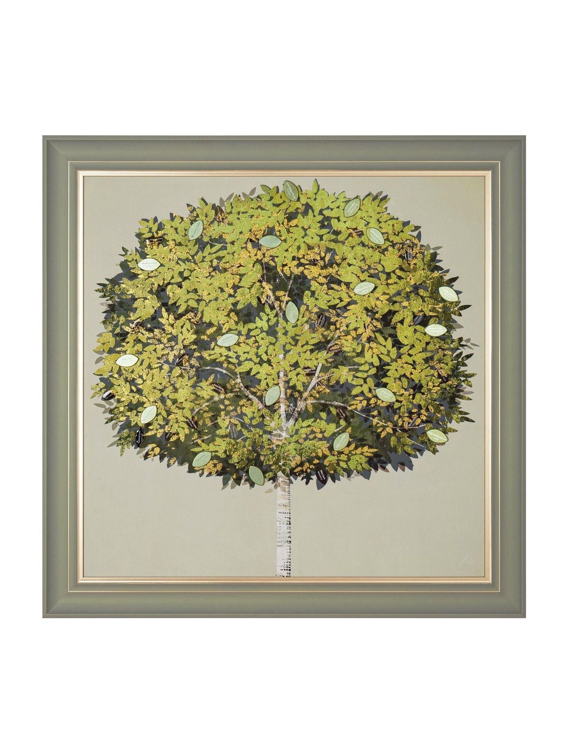 Art Marketing Love Tree wall art 94.5cm, imported from the UK
