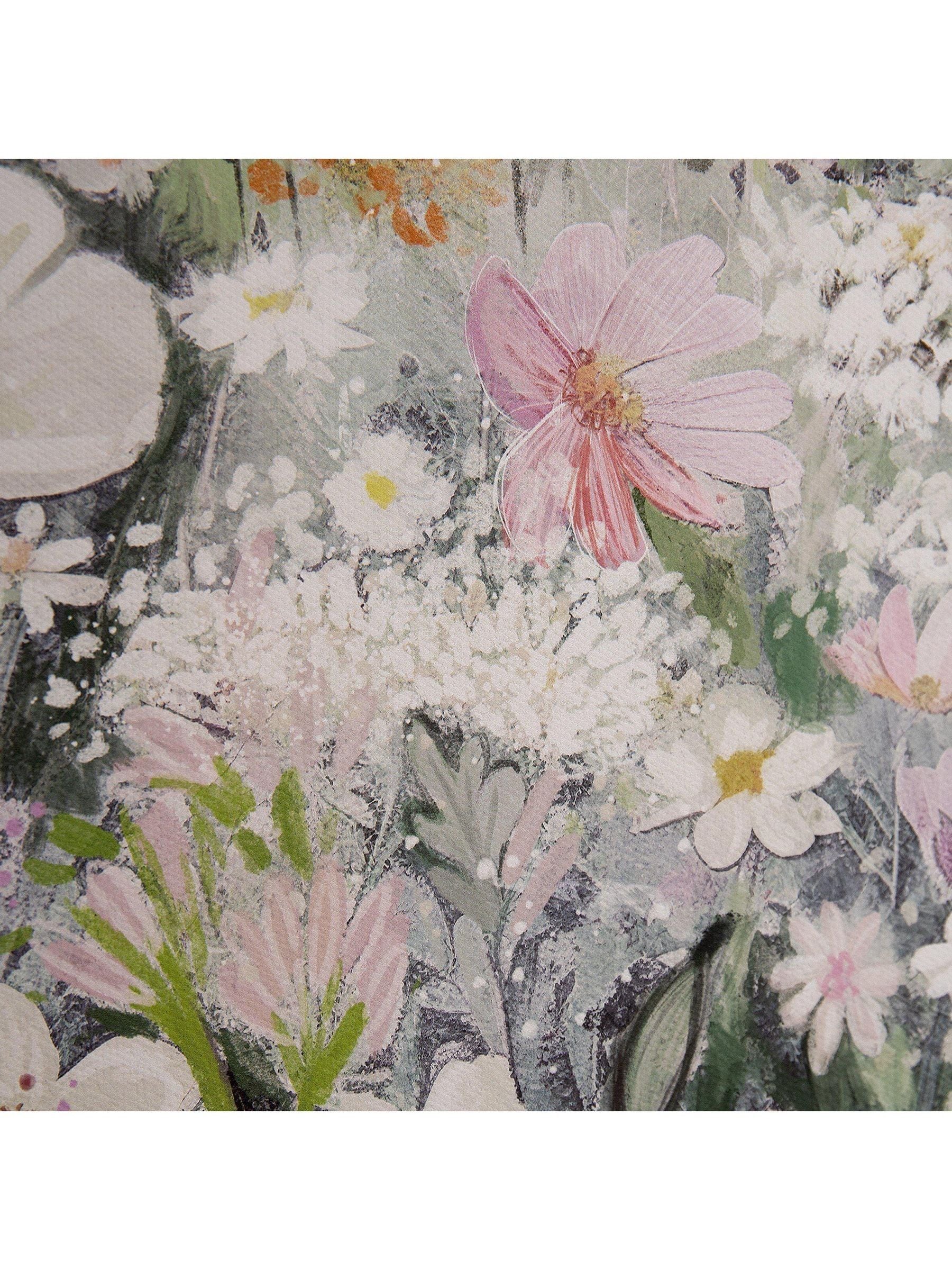 Art Marketing multicoloured floral cascade wall art imported from the UK