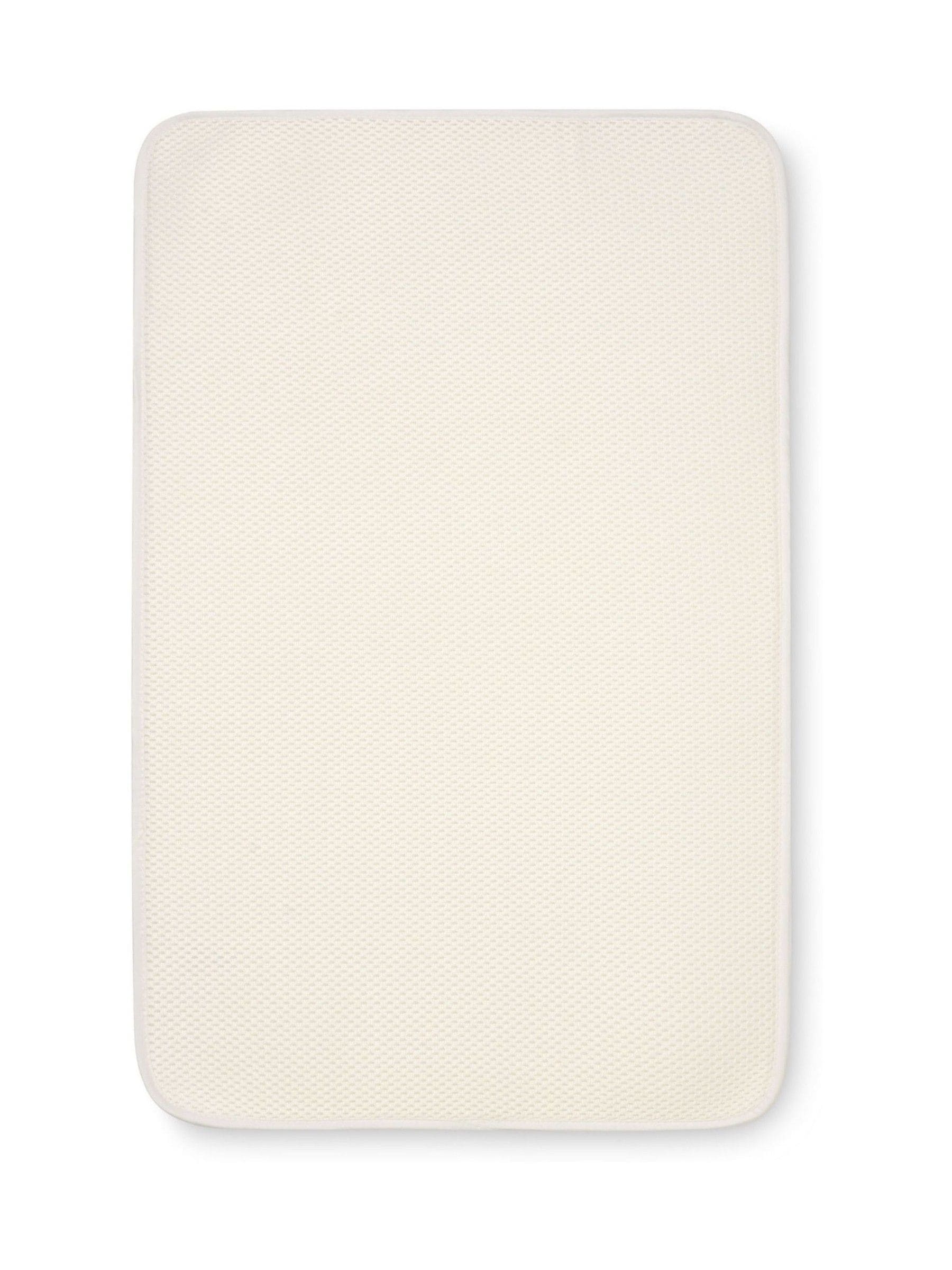 Tutti Bambini White Bedside Crib mattress protector for Cot (British brand)