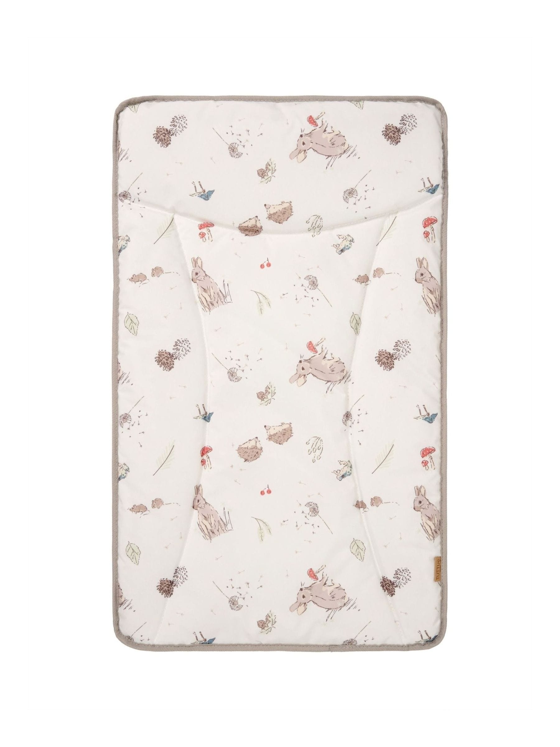 Tutti Bambini Woodland Cream Baby Changing Mat