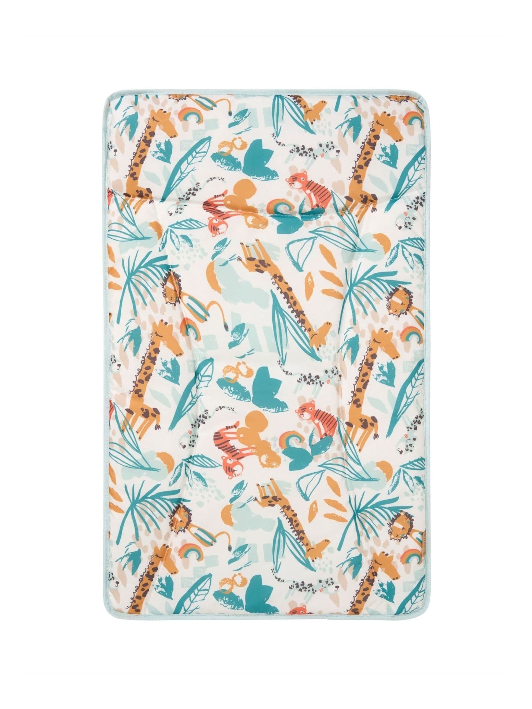 Tutti Bambini Jungle Orange baby changing mat, UK version