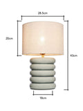 BHS Flump table lamp in blue (British brand)