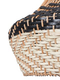BHS ceiling light mixed coloured rattan shade 45cm - British product