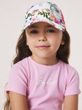 Baker by Ted Baker Logo Baseall Floral White Cap