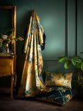 Laurence Llewelyn-Bowen Cotswold Fantasia dawn velvet cushion (British brand)