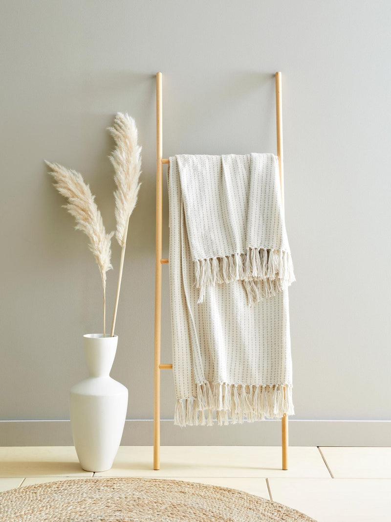 Drift Home Grey Quinn Throw