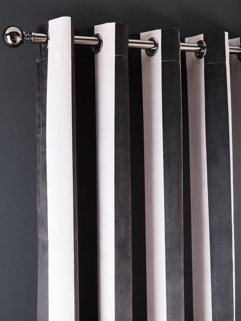 Laurence Llewelyn-Bowen Festivo stripe blackout curtains - British product