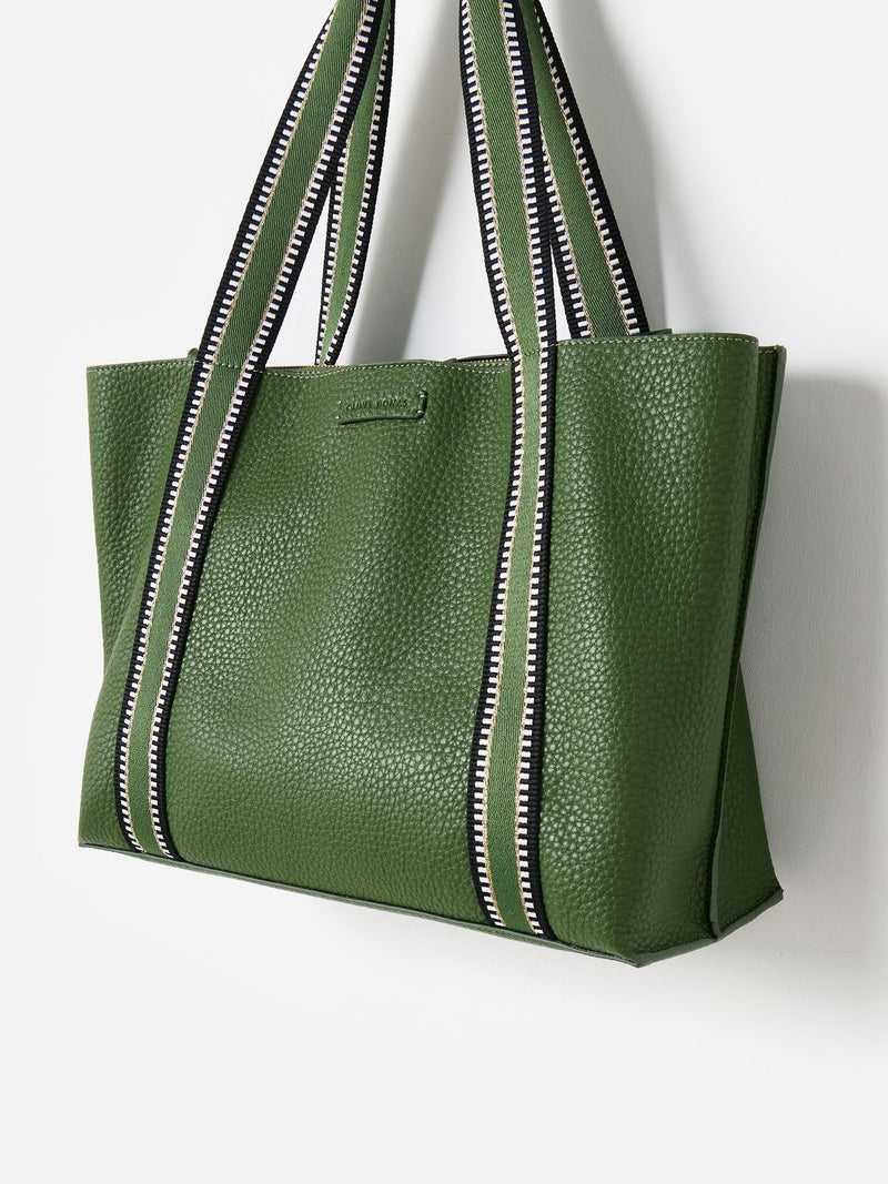 Oliver Bonas Green Emma tote bag - British product