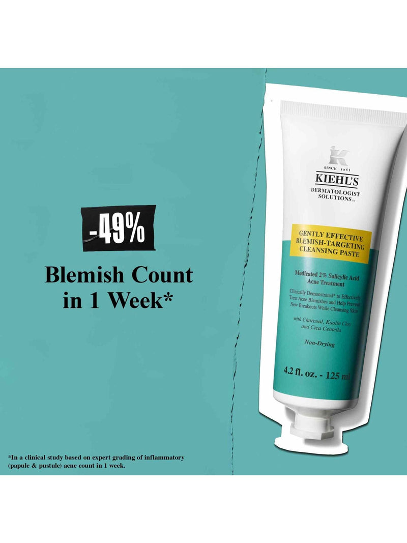 Kiehl's Expert Clear Cleanser 125ml blemish paste, UK version