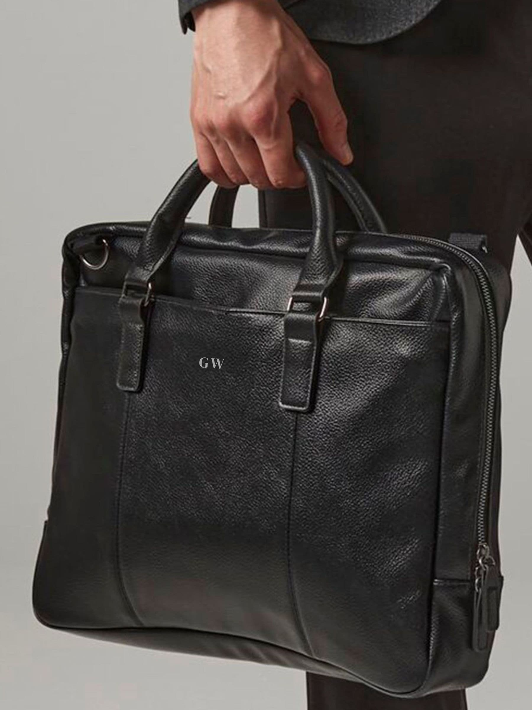 Koko Blossom personalised laptop bag with initials, UK version