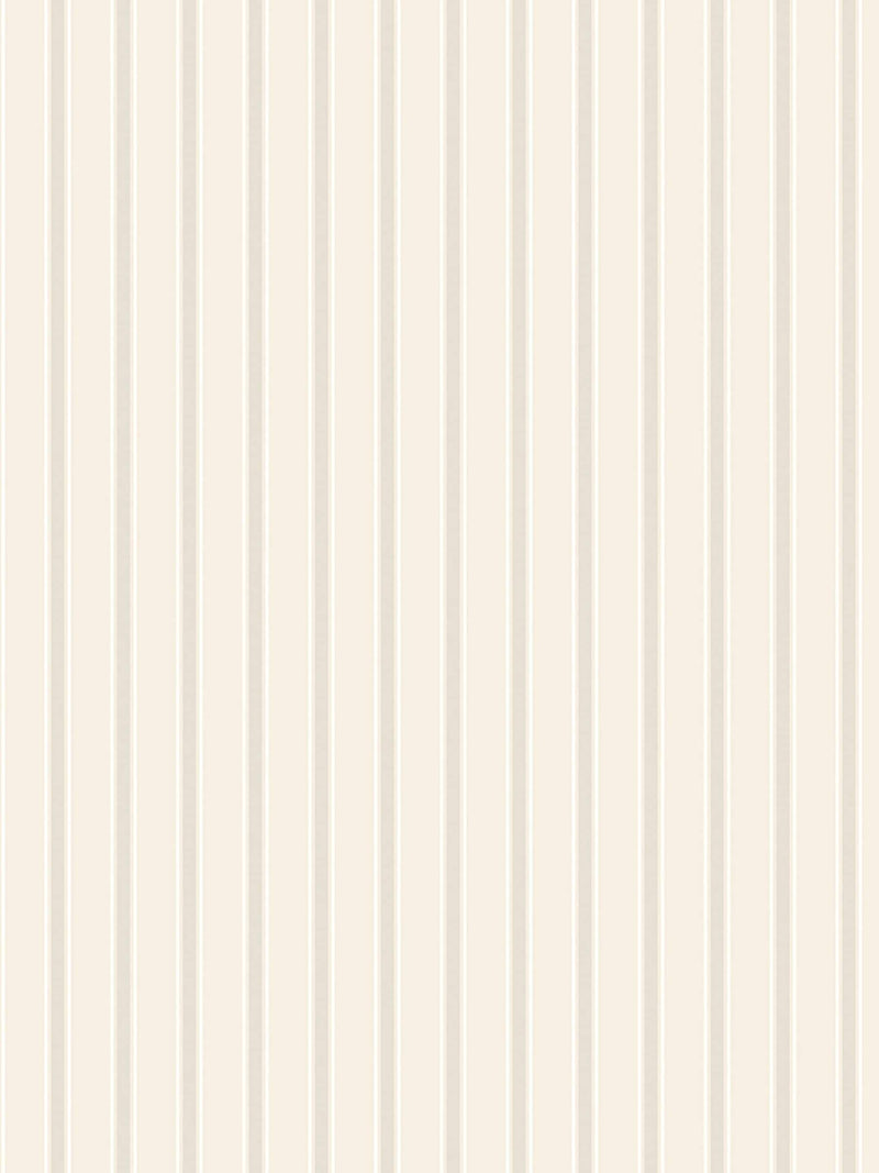 Hoopla Walls Taupe Chalk Stripe A4 Wallpaper Sample