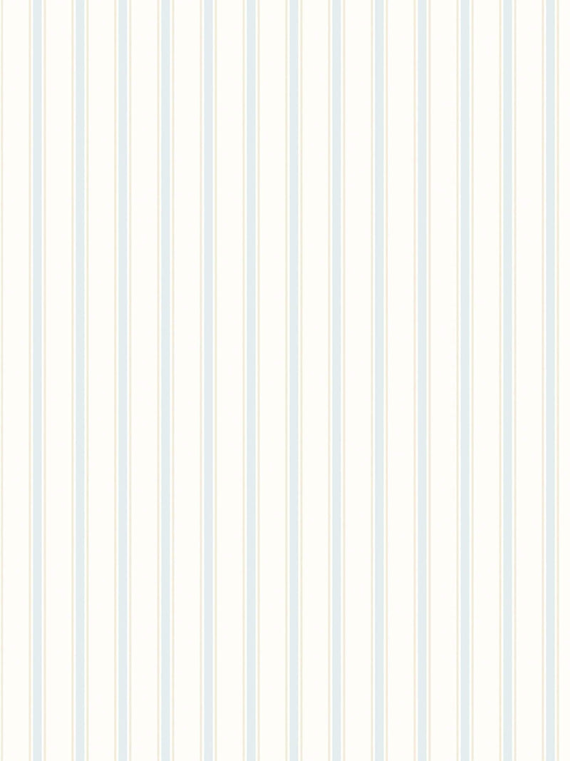 Hoopla Walls Sky Chalk Stripe A4 Wallpaper Sample