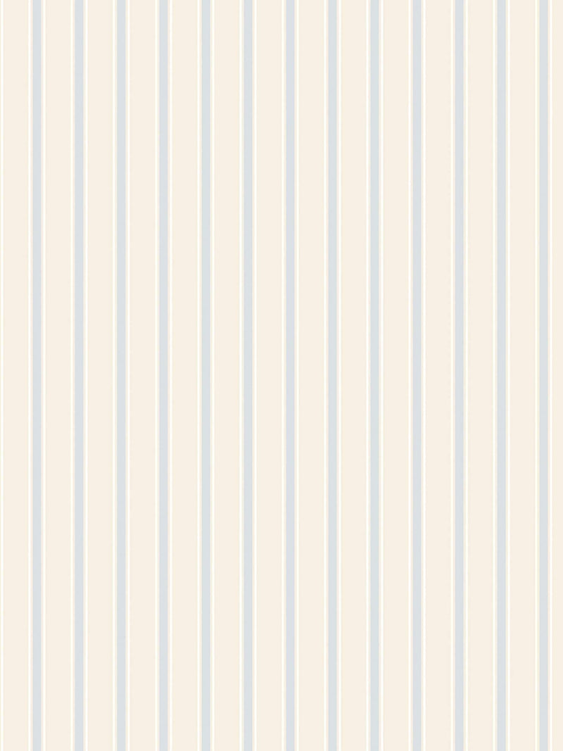 Hoopla Walls Wedgewood Blue Chalk Stripe A4 Wallpaper Sample