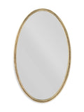 Nkuku Brass Almora Oval Mirror