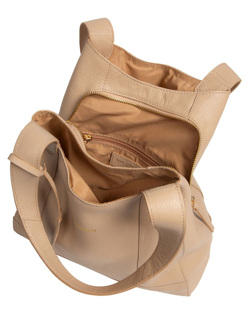 Pure Luxuries London Latte Colette Handbag