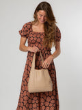 Pure Luxuries London Latte Colette Handbag