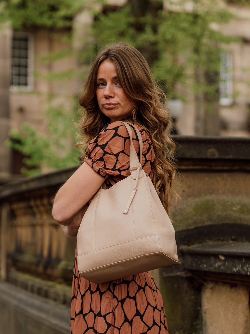 Pure Luxuries London Latte Colette Handbag
