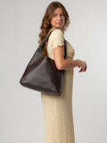 Pure Luxuries London Nina Shoulder Bag Black