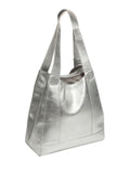 Pure Luxuries London Metallic Silver Colette Handbag