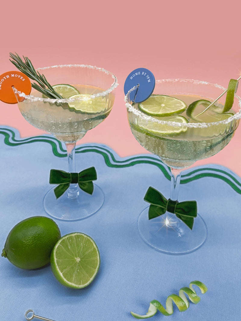 Portico Designs margarita cocktail glasses set, UK version