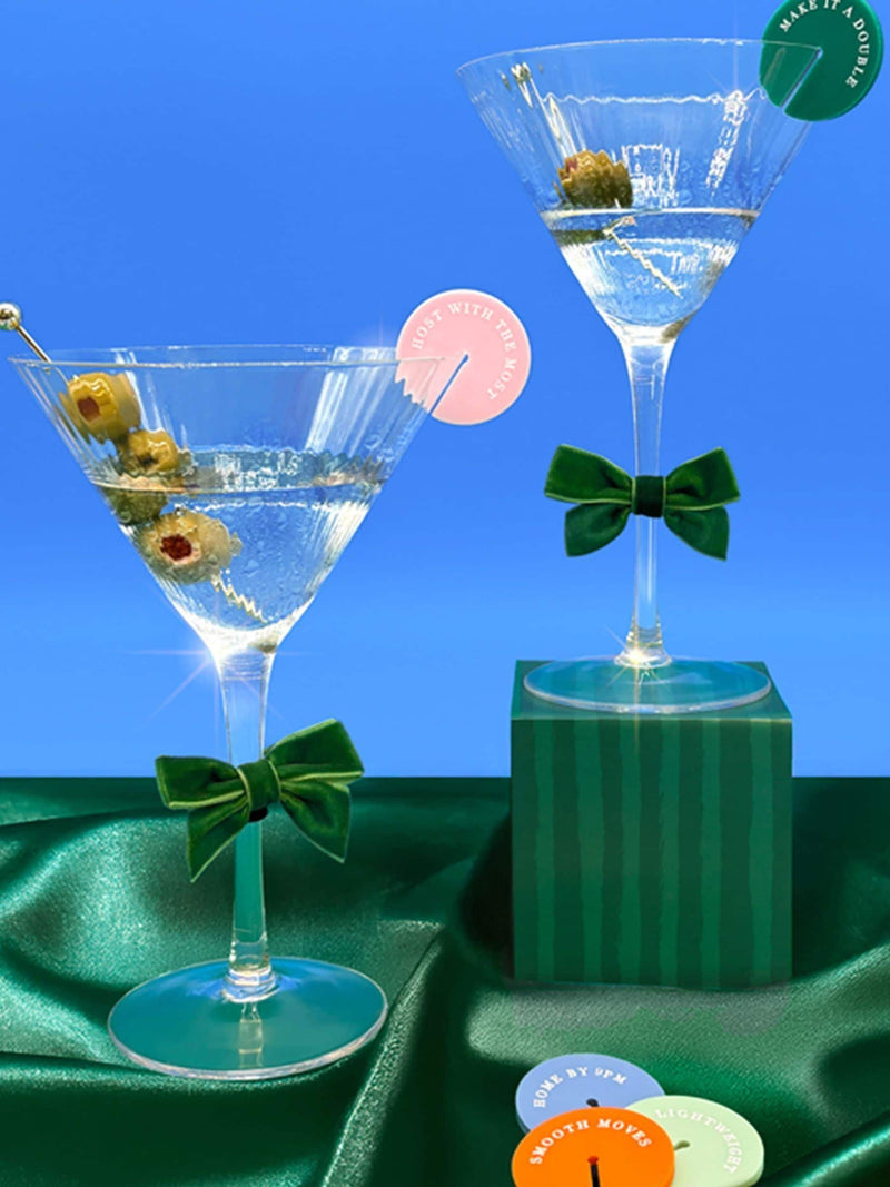 Portico Designs Martini Set ribbed 300ml, imported from the UK