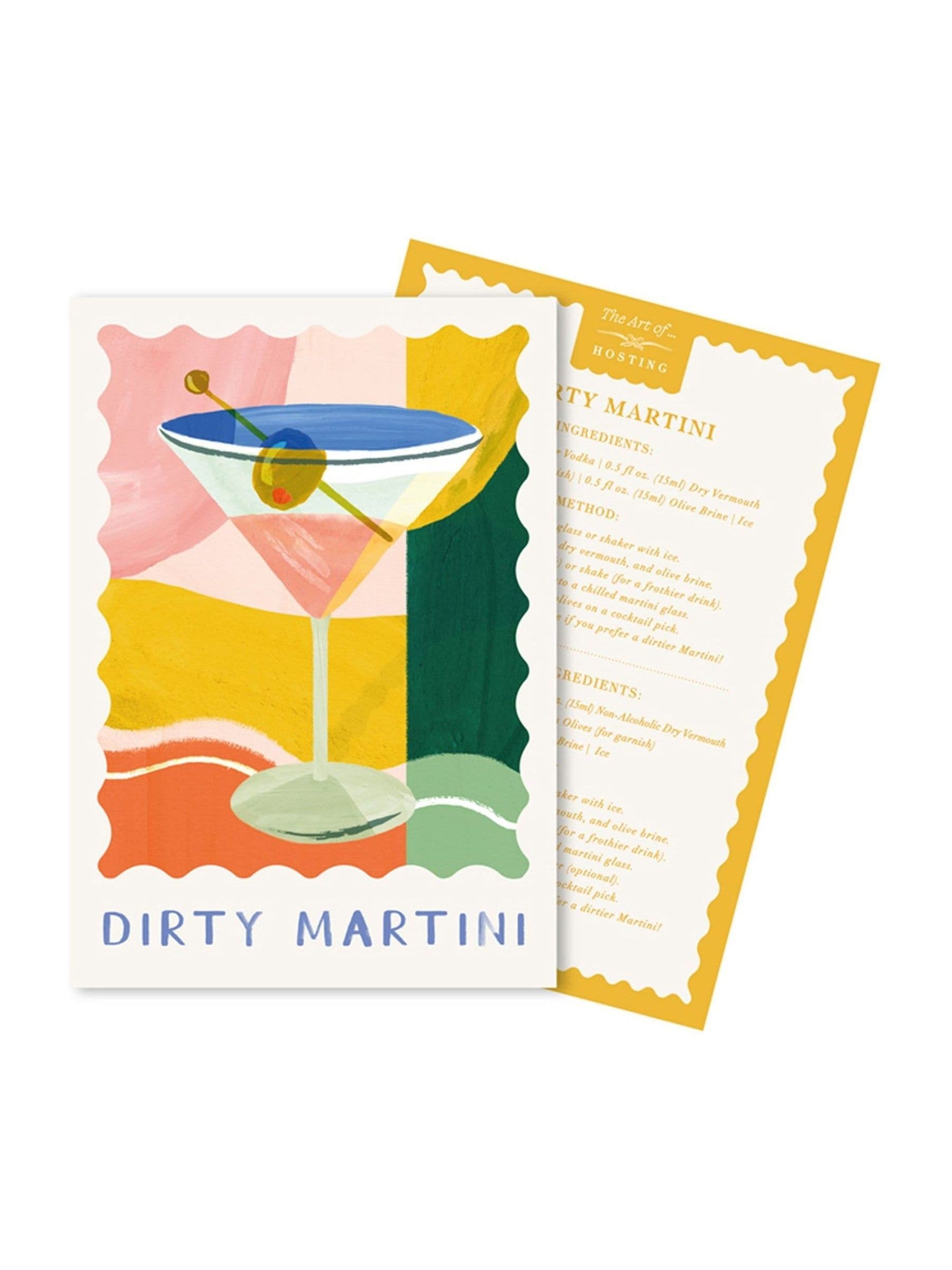 Portico Designs Martini Set ribbed 300ml, imported from the UK