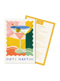 Portico Designs Martini Set ribbed 300ml, imported from the UK