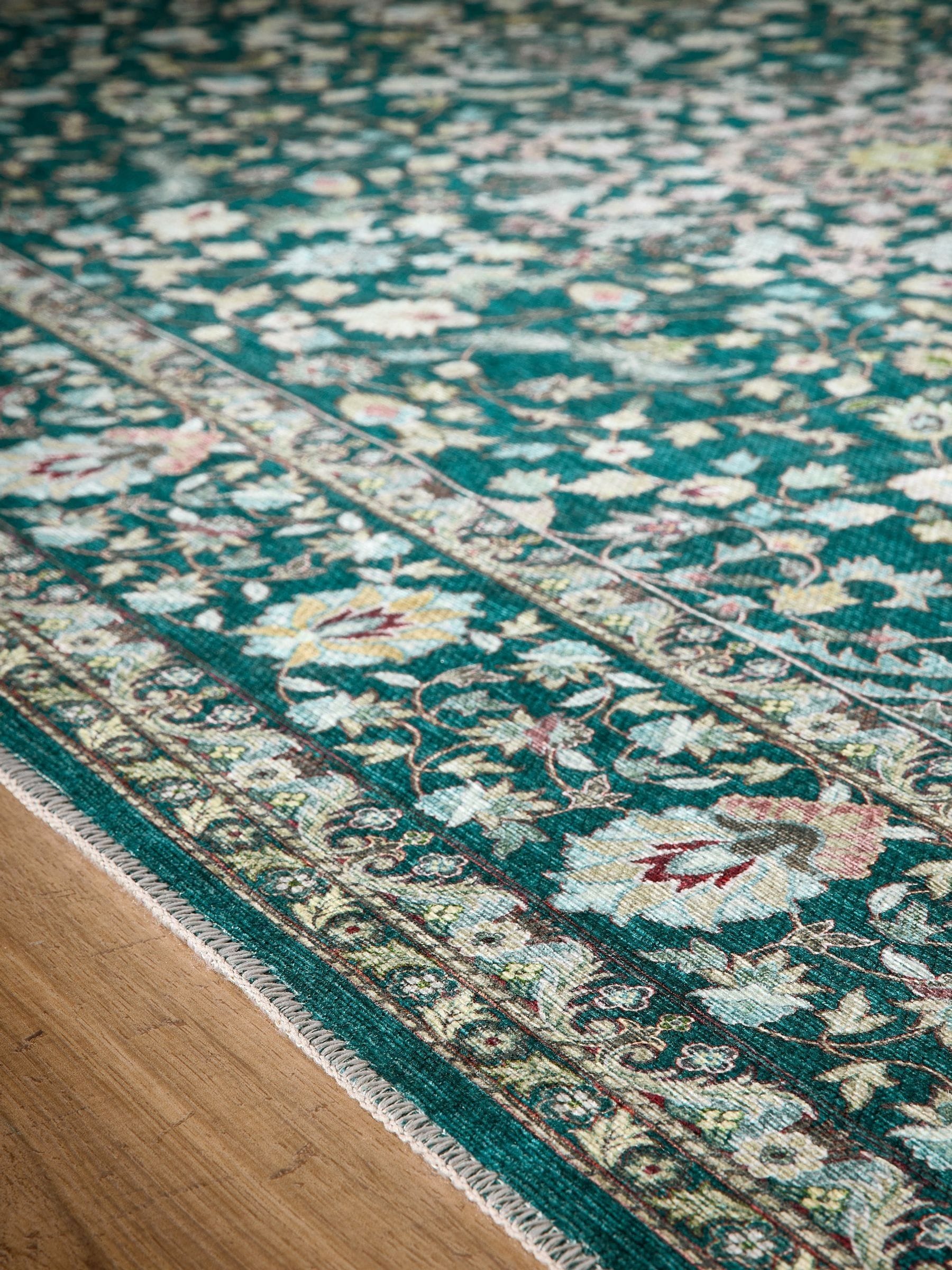 Origin Rug Collection emerald washable Windsor rug, UK version