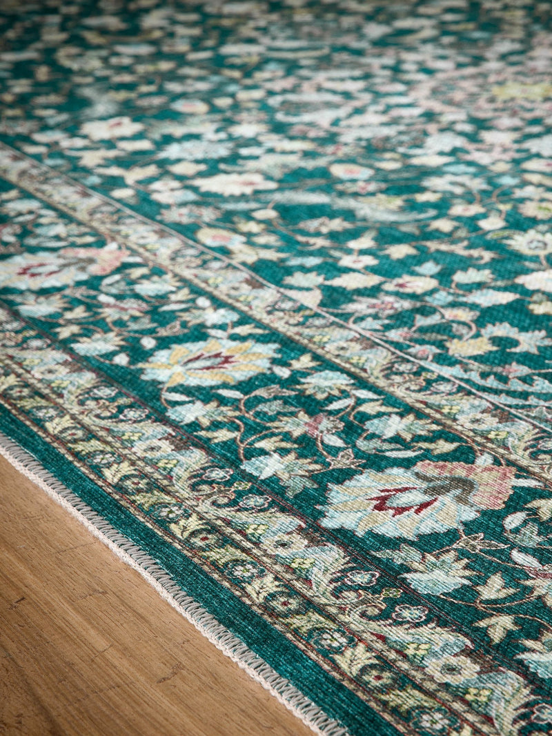 Origin Rug Collection emerald washable Windsor rug, UK version