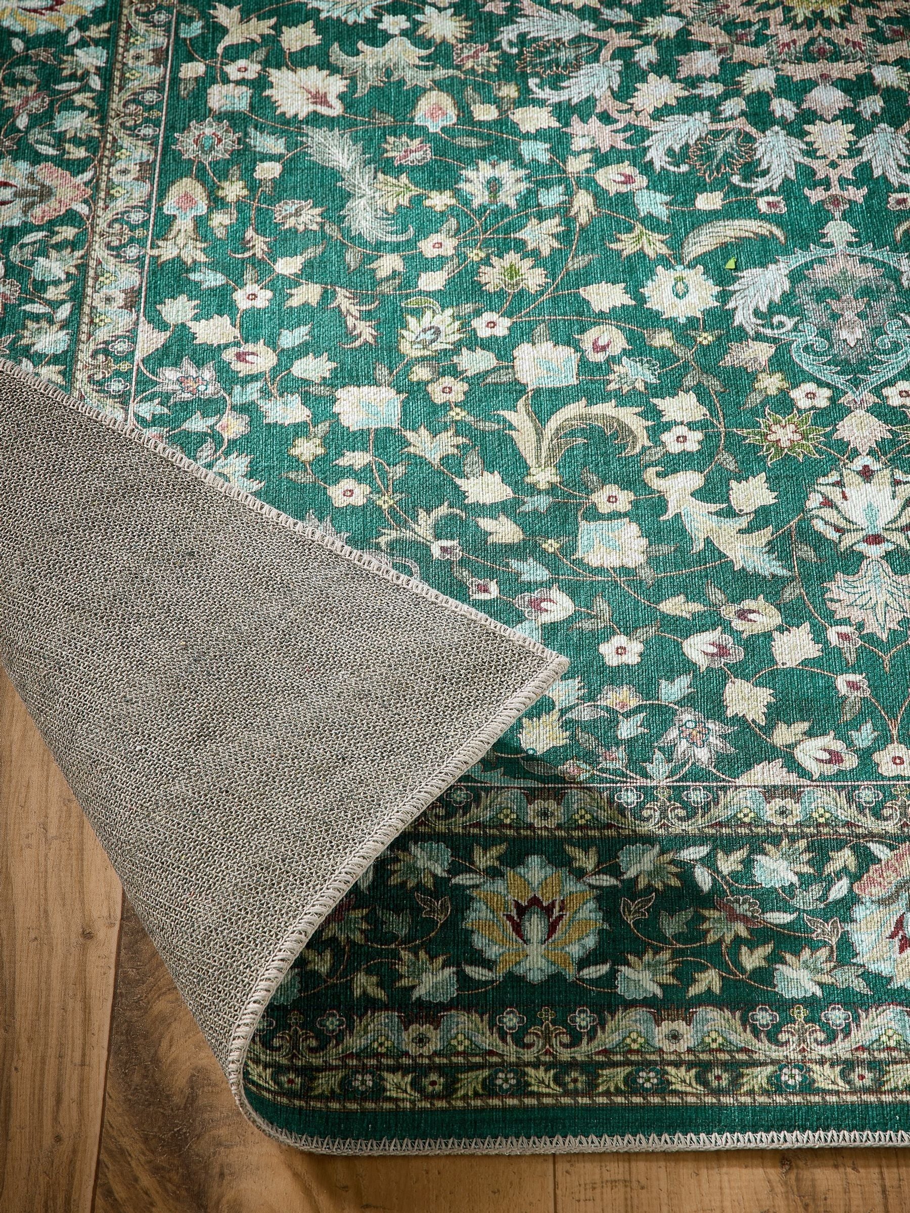 Origin Rug Collection emerald washable Windsor rug, UK version
