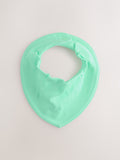 Baby dribble bibs 5 pack blue and green (British brand)